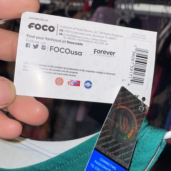 FOCO USA Forever Collectibles™ South Florida open back running shirt College - Picture 10 of 12